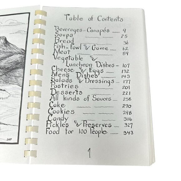 Vintage Out Of Vermont Kitchens Cookbook St. Pauls Catholic 19th Edition 1999 - Picture 5 of 16